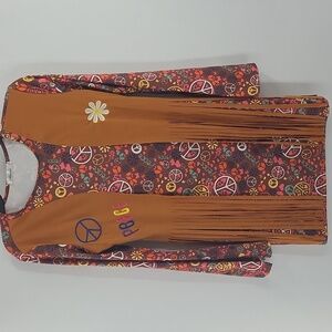 Flower Child Hippie Costume NWOT
